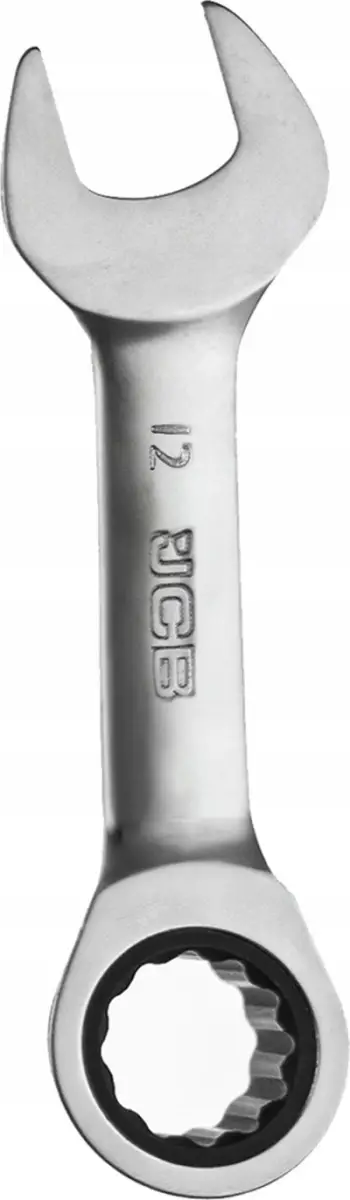 Çelës unazor me ratchet JCB Short, 12 mm, i shkurtër