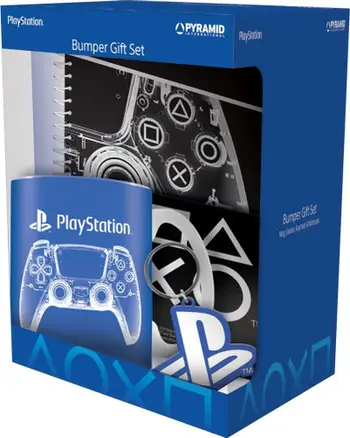 Kuti dreke për fëmijë PYRAMID Gift Set 4 in 1 PlayStation X-Ray, set 4 në 1, multikolor