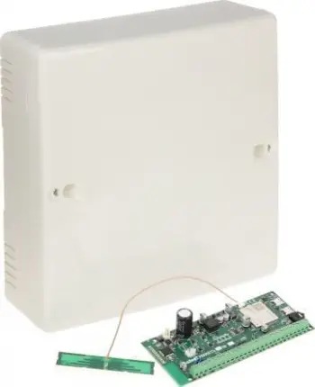 Panel alarmi Satel Perfecta 32 LTE Set A, LTE GSM, komplet me kuti dhe antenë, i bardhë