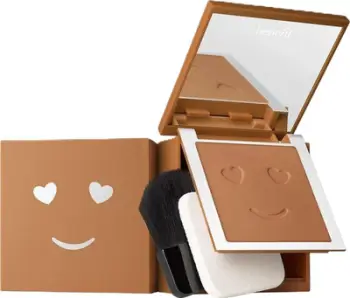 Pudër kompakte Benefit Hello Happy Velvet Powder Foundation 11, 7g, efekt mat, për lëkurë mesatare