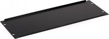 Panel bosh për kabinet RACK 19" Delta Z19-4U*P2, 4U, set 2 copë, i zi - 1