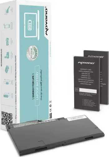 Bateri laptopi Mitsu BT/HP-740G1 për HP EliteBook 740 G1 G2, 4500mAh, 3 qeliza Li-Polymer, e zezë