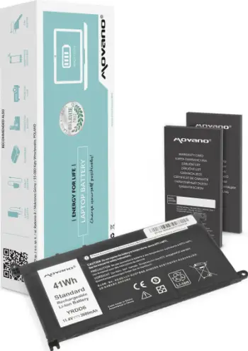 Bateri laptopi Movano për Dell Inspiron 14 5481 5590, 3600 mAh, 11.4V