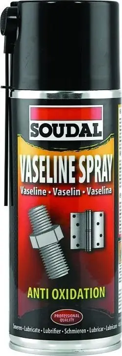 Lubrifikant sprej Soudal Vaseline Grease 400ml, pa silikon, transparent