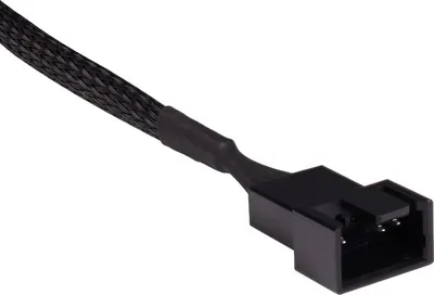 Kabllo splitter Alphacool 4 Pin në 4x 4 Pin PWM, 60 cm, i zi - 3