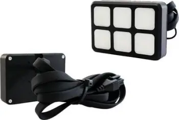 Panel çelësash universal 12V, 6 çelësa, 600W, i zi