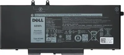 Bateri laptopi Origin Storage Dell, 4 qeliza, 68Wh, e zezë - 1