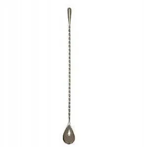 Lugë bari Steel Bartender Spoon, 33.5 cm, çelik inox, argjendtë - 1