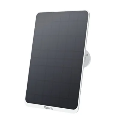 Panel diellor Reolink Solar Panel 3W, 12W, i bardhë - 1