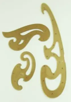 Set forma Koh-I-Noor, 3 copë, të arta