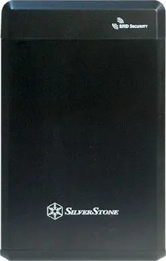 Kuti e jashtme SilverStone Treasure TS01, 2.5" SATA, USB 2.0, e zezë