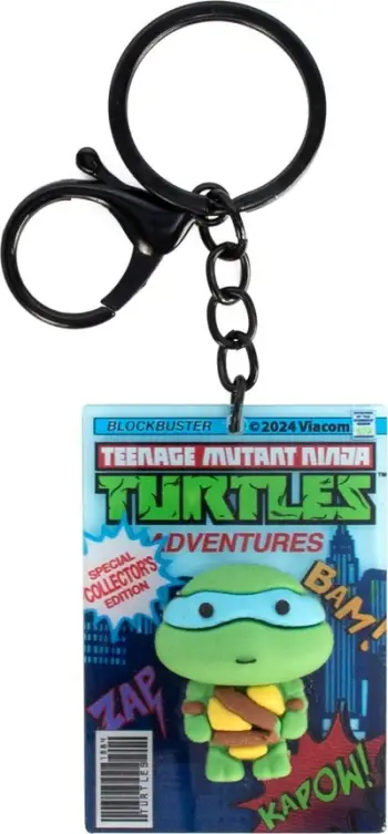 Çelësmbajtës ThumbsUP Ninja Turtles TMNT, figurë 3D, shumëngjyrësh