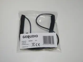Kabllo telefoni GEQUDIO WA9403, RJ, për telefona IP, e zezë