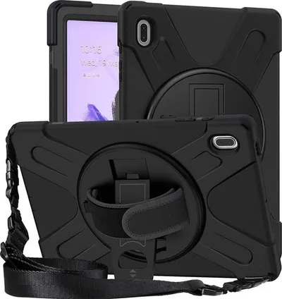 Mbulesë tablet ESTUFF ES681853, 12.4", bumper, e zezë - 1