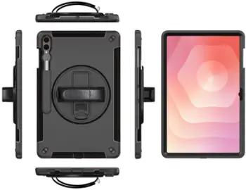 Mbulesë tablet ESTUFF për Samsung Galaxy Tab S11U 2025, mbrojtëse, e zezë