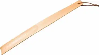 Lugë këpucësh Coccine Wooden Shoehorn, 38cm, prej druri, kafe