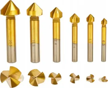 Set freza prerëse GEKO G38520, 6 copë, 45 63mm