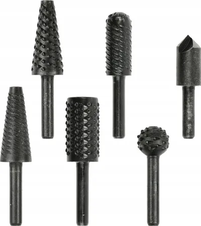 Set frezash për dru dhe metal HSS, bosht 6mm - 1