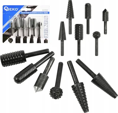 Set frezash për dru dhe metal HSS, bosht 6mm - 3