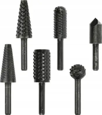 Set frezash për dru dhe metal HSS, bosht 6mm