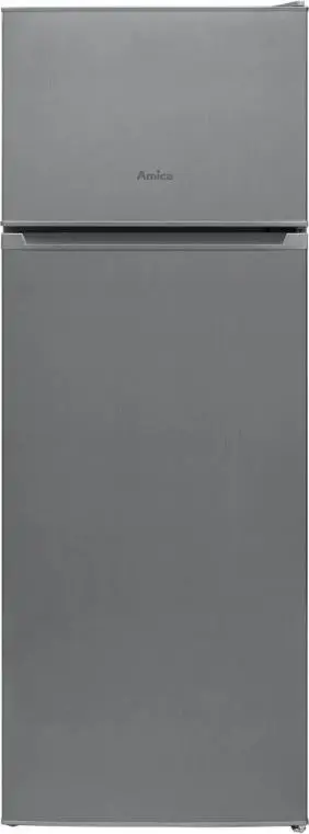 Frigorifer me ngrirës sipër Amica DT 374 166 E, 145 cm, 54 cm, i bardhë