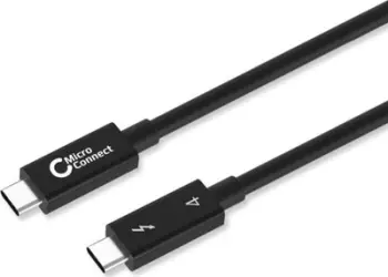Kabllo Thunderbolt 4 Microconnect TB4020, 2m, 40 Gbit/s, i zi