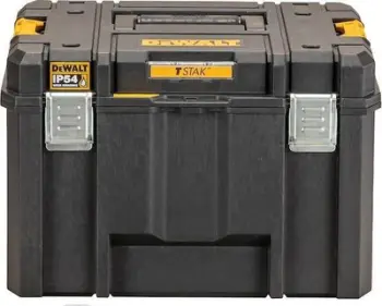 Kuti veglash Dewalt TSTAK VI 2.0, IP54, kapacitet 30 kg, e verdhë