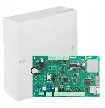 Centrale alarmi Satel Versa Plus LTE, modul LTE, dy SIM, e bardhë