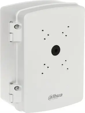 Kuti energjie e jashtme Dahua PFA6400S, e papërshkueshme nga uji, për kamera sigurie, gri