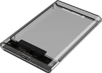 Kuti eksterne për disk 2.5" Conceptronic DANTE03T, USB 3.0, SATA HDD SSD, e zezë - 1