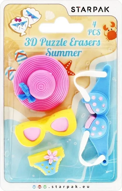 Set fshirëse 3D puzzle STARPAK 505325, verore, 4 copë - 1