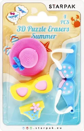 Set fshirëse 3D puzzle STARPAK 505325, verore, 4 copë