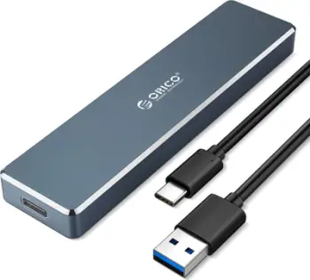 Kuti eksterne SSD ORICO M.2 NGFF, USB 3.1 Type C, deri 2TB, transparente