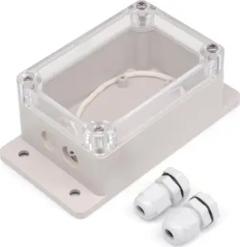 Kuti hermetike Sonoff IP66 IM171017001, plastike, e papërshkueshme nga uji, transparente