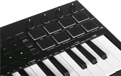 Kontrollues MIDI M-Audio Oxygen Pro Mini 32, tastierë 32 mini keys, pad-e RGB, i zi - 5