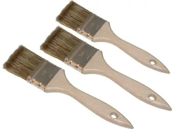 Set furça angleze Profix 43014, 3 copë, bezhë