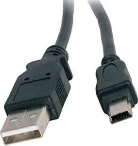 Kabllo USB A në Mini USB për Canon, 1.5m, me filter, e zezë