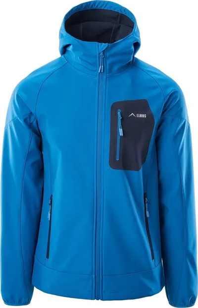 Xhaketë softshell për meshkuj Elbrus Sogne, për pranverë dhe vjeshtë, ngjyrë blu navy, madhësia L - 1