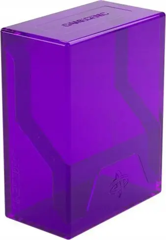 Kuti kartash Gamegenic Bastion 50+ XL Deck Box, për 50+ letra të dyfishta, kapak click lock, vjollcë