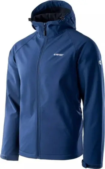 Xhaketë softshell për meshkuj Hi-Tec Neti II, madhësia L, e kaltër