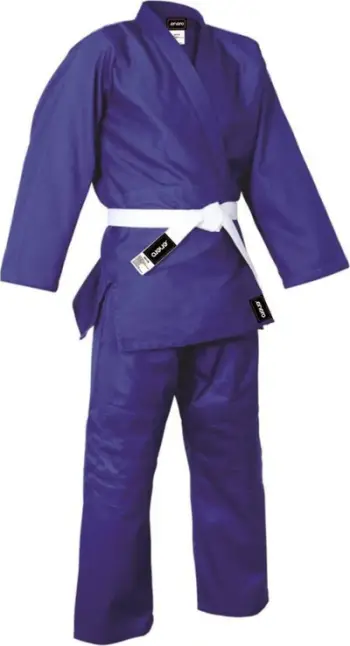 Kimono judo për fëmijë Enero, 120 cm, pambuk, blu