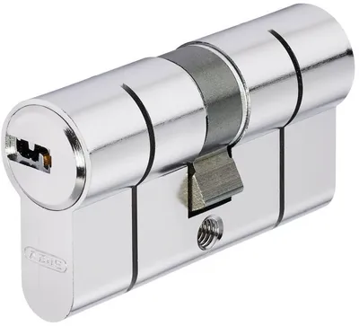 Cilindër bravë CYLINDER LOCK 70mm, 30x40mm, krom, 5 çelësa - 1