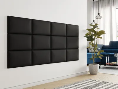 Panel muri me tapiceri Pag 50x30 (50 x 4 x 30), Zezë - 2