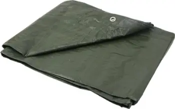 Mbulesë Tarpaulin GEKO STANDARD, 2x4 m, PE, e gjelbër