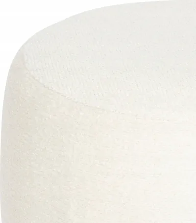 Puf Atmosphera Amea Bouclette, 39cm, e bardhë - 3