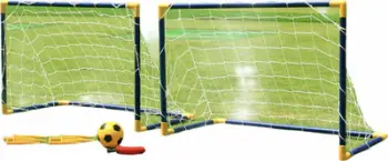 Set futbolli Master, 2 porta 85 x 60 x 42 cm, top dhe pompë