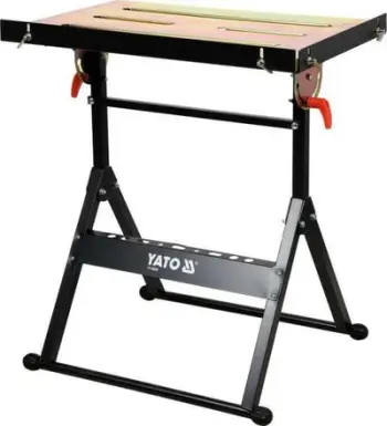 Tavolinë palosshme saldimi Yato YT-08950, kapacitet 150kg, çelik, gri