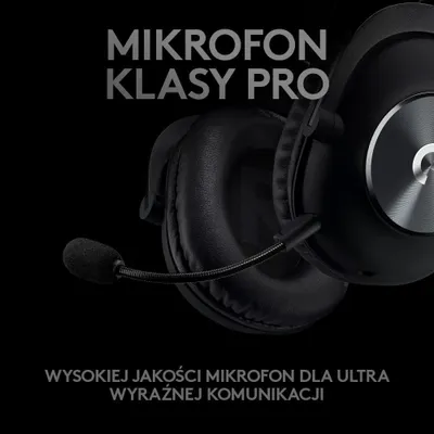 Set gaming Logitech G Pro X Lightspeed, kufje wireless, maus G Pro X Superlight 2, i zi - 2