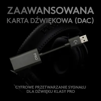 Set gaming Logitech G Pro X Lightspeed, kufje wireless, maus G Pro X Superlight 2, i zi - 3