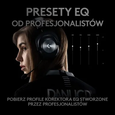 Set gaming Logitech G Pro X Lightspeed, kufje wireless, maus G Pro X Superlight 2, i zi - 4